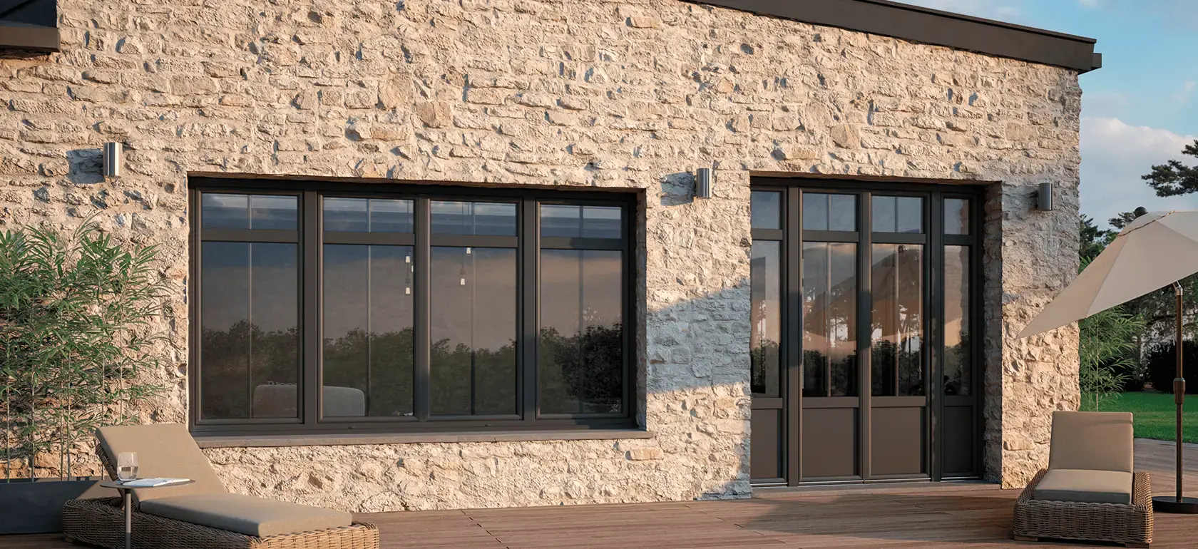 Votre partenaire Arcades et Baies DIEPPE HOME SERVICES à Dieppe Fabricant installateur de fenêtres, portes et volets bois, pvc, alu